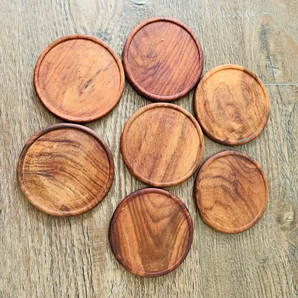 Wooden coasters